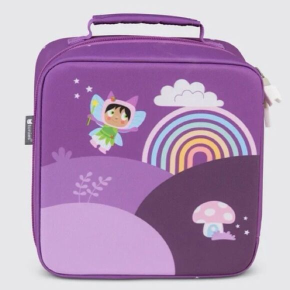 Tonies Toniebox Carrying Case Max Purple Over the Rainbow Zip Storage Carrier. - Picture 1 of 11